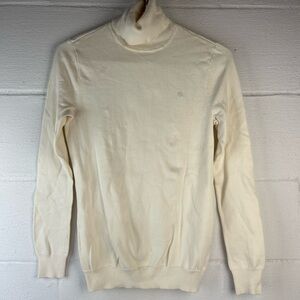 Lauren Ralph Lauren Cream Turtleneck, XS